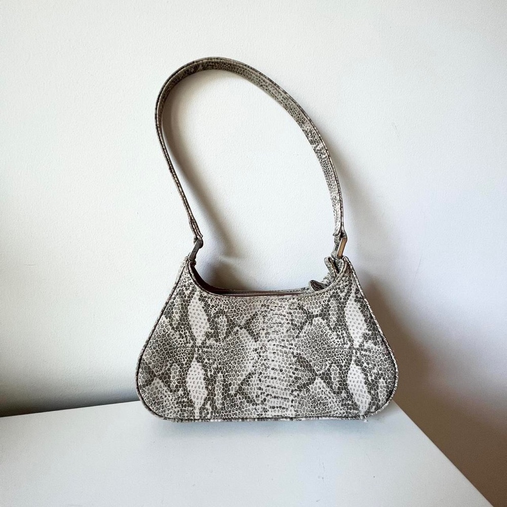 Vintage Y2K mcbling snakeskin mini bag purse